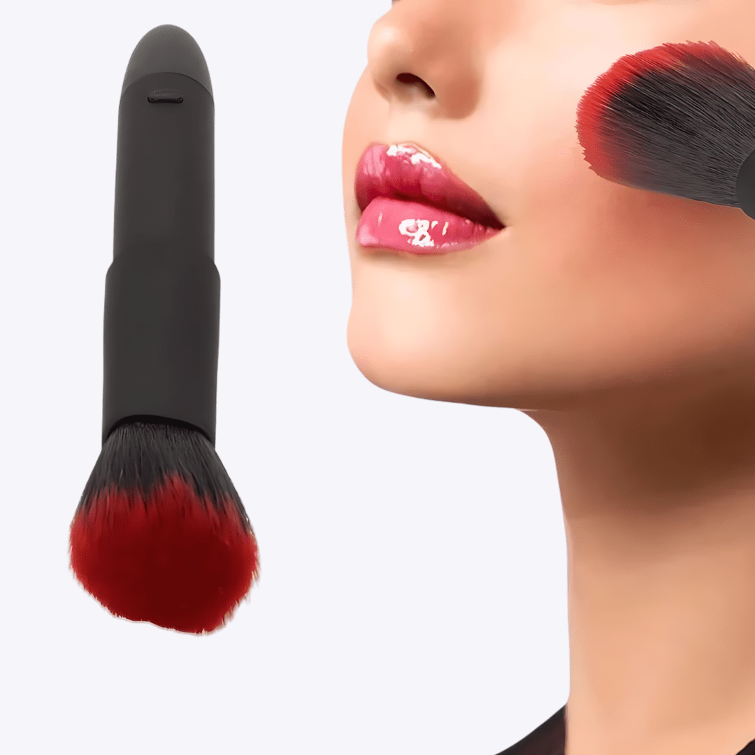 Electric Makeup Brush 10Gears Rechargeable Multifunctional Waterproof Blush Brus - Beauty Belliss