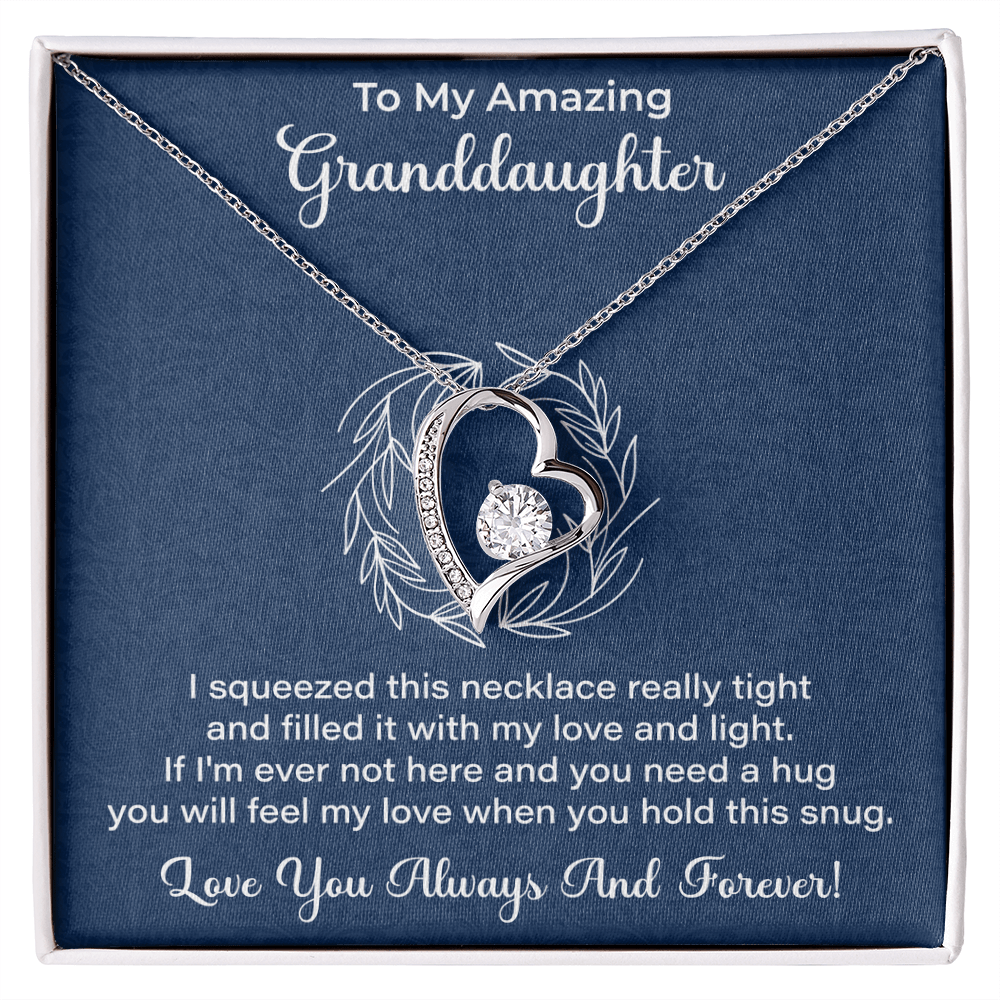 beautiful necklace gift from grandma and grandpa for granddaughter on special occasions