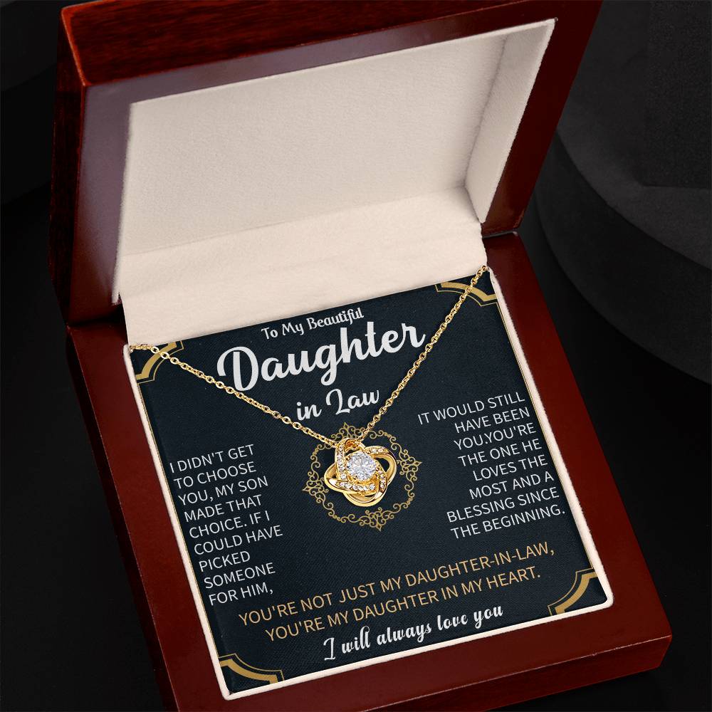 sentimental necklace gift honoring a daughter in law relationship