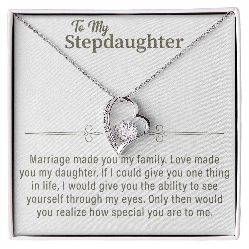 To my Stepdaughter Forever Love Necklace - Beauty Belliss