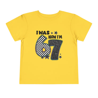 I Was 6 Now I’m 7” Birthday Shirt - Kids Party Gift t-shirt, Funny Kids Celebration