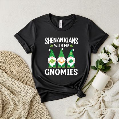 Shenanigans With My Gnomies t-shirt, Funny Gnome Shirt, Cute Humor shirt