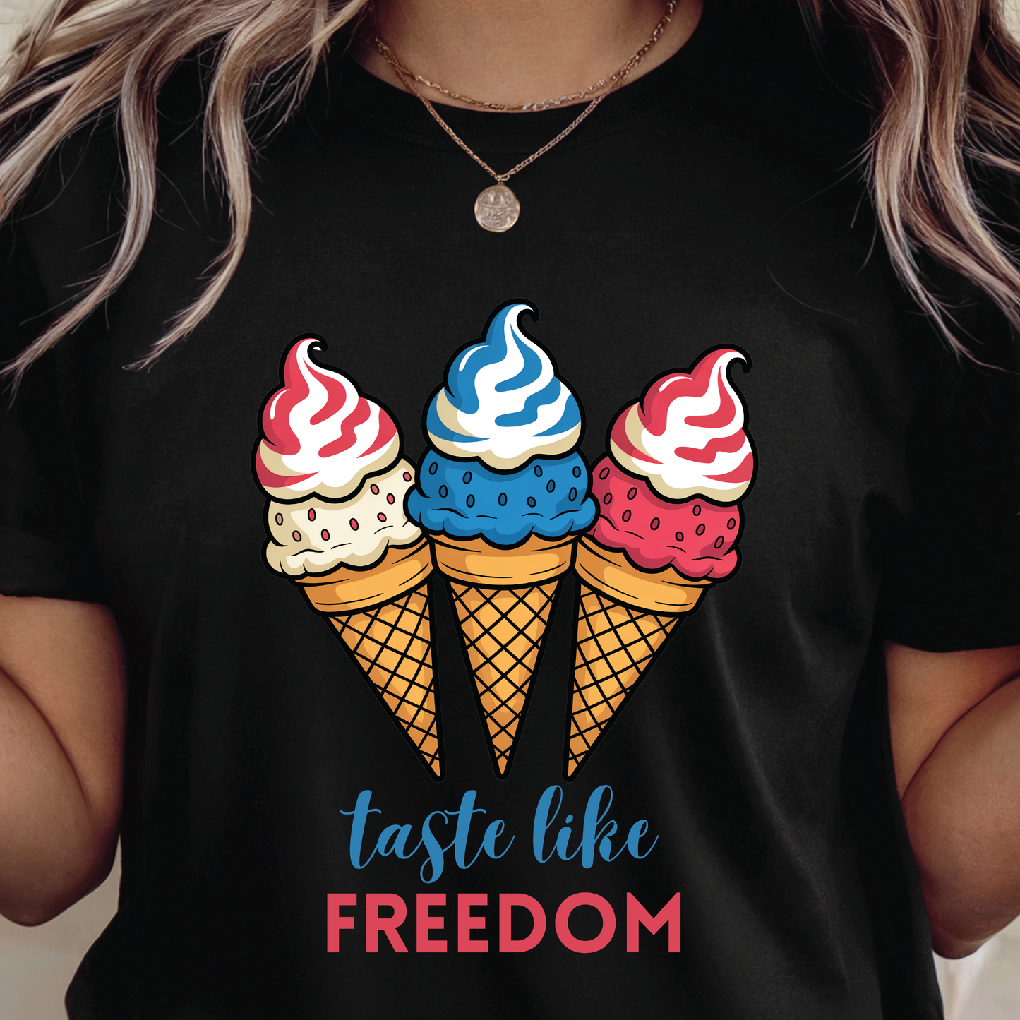 Taste Like Freedom Shirt - Patriotic shirt, Freedom Quote Shirt, Fourth of July Shirt
