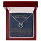 Congratulations on Your Master's Degree Lucky In Love Necklace – Graduation Gift for Her – Meaningful Jewelry with Message Card
