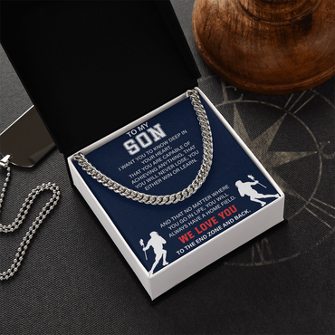 To my son Cuban Link Chain