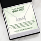 Nurse Wife Scripted Love Necklace – Romantic Gift for Wife – Nurse Appreciation Gift – Anniversary or Valentine's Day Jewelry