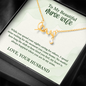 Nurse Wife Scripted Love Necklace – Romantic Gift for Wife – Nurse Appreciation Gift – Anniversary or Valentine's Day Jewelry