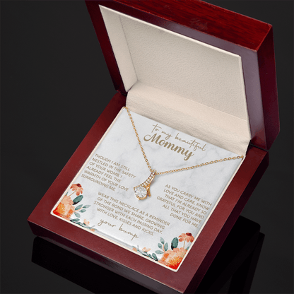 birthday necklace gift for mommy expressing gratitude and affection