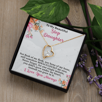 thoughtful birthday necklace gift for stepdaughter to make her feel valued