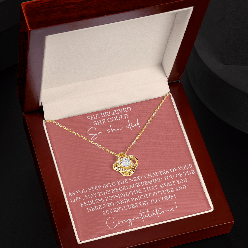 versatile motivational necklace gift for birthdays or graduation celebrations