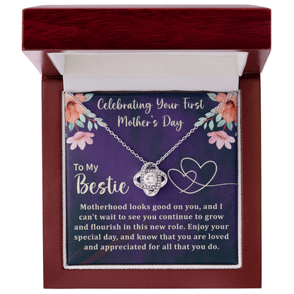 Celebrating First Mother's Day Necklace To Daughter from Mom - Beauty Belliss