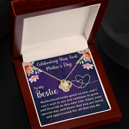 Celebrating First Mother's Day Necklace To Daughter from Mom - Beauty Belliss