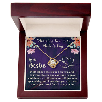 Celebrating First Mother's Day Necklace To Daughter from Mom - Beauty Belliss