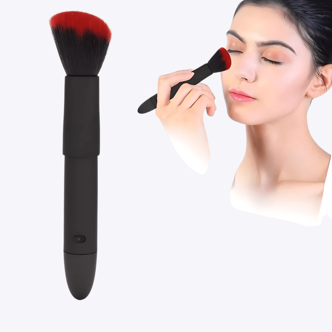 Electric Makeup Brush 10Gears Rechargeable Multifunctional Waterproof Blush Brus - Beauty Belliss