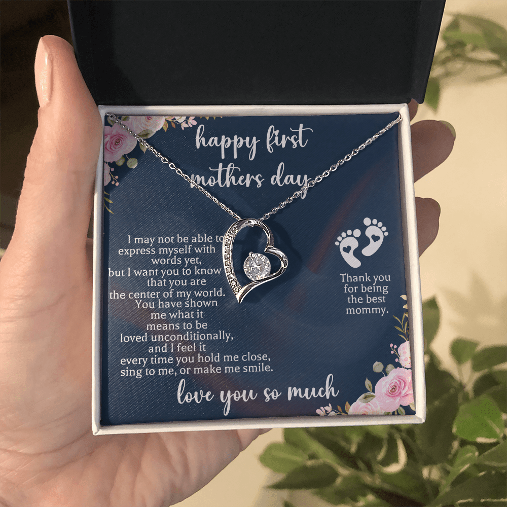 First Mother's Day Necklace For New Mom - Beauty Belliss