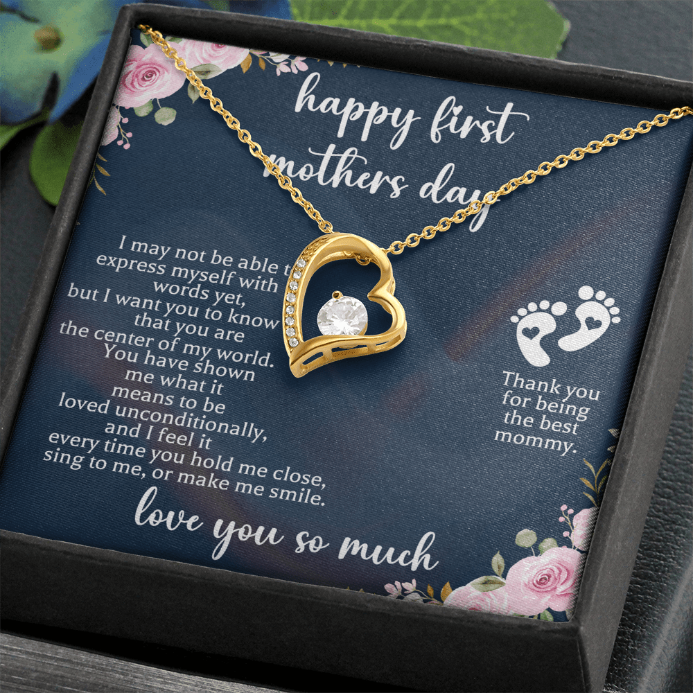 First Mother's Day Necklace For New Mom - Beauty Belliss