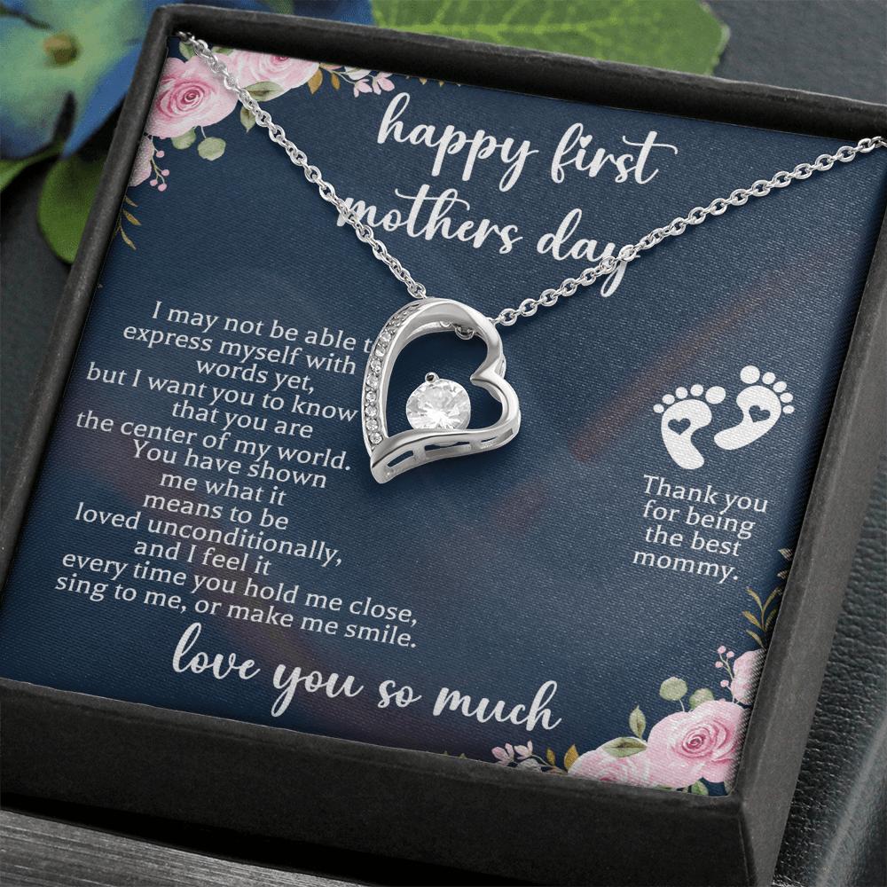First Mother's Day Necklace For New Mom - Beauty Belliss