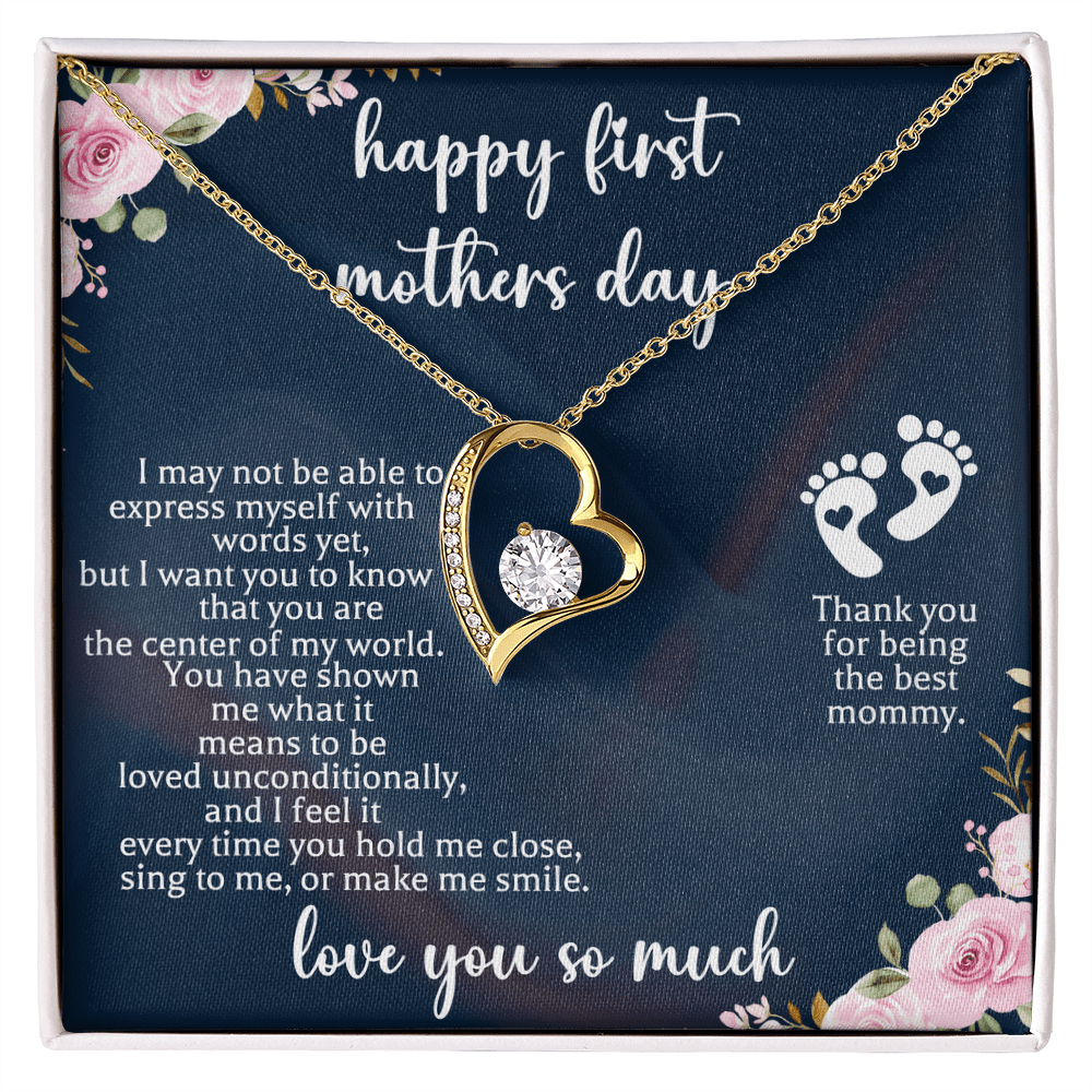First Mother's Day Necklace For New Mom - Beauty Belliss