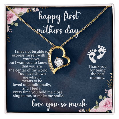First Mother's Day Necklace For New Mom - Beauty Belliss