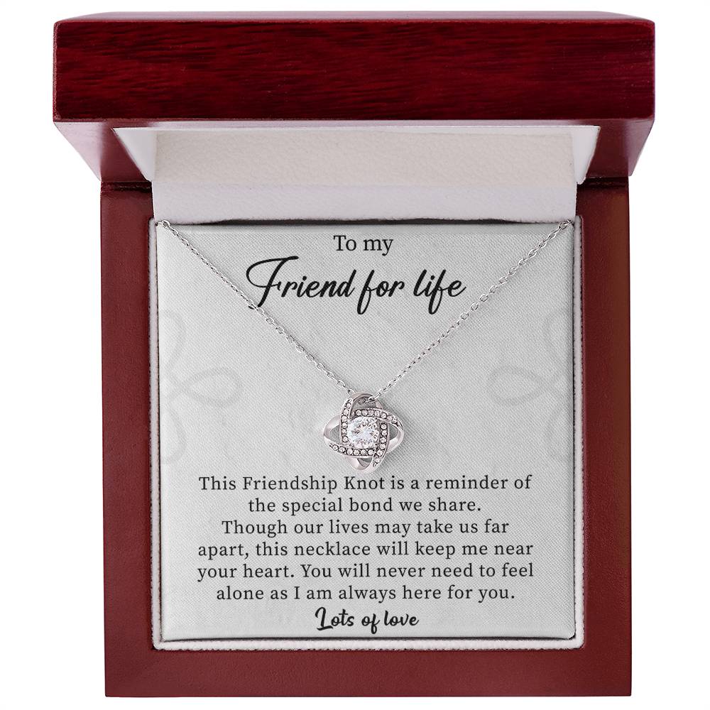 Friend Birthday Gift Friends for Life Gift, Long distance Friendship Jewelry BFF Gifts - Beauty Belliss