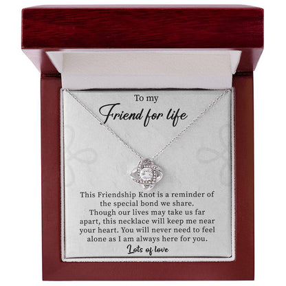 Friend Birthday Gift Friends for Life Gift, Long distance Friendship Jewelry BFF Gifts - Beauty Belliss