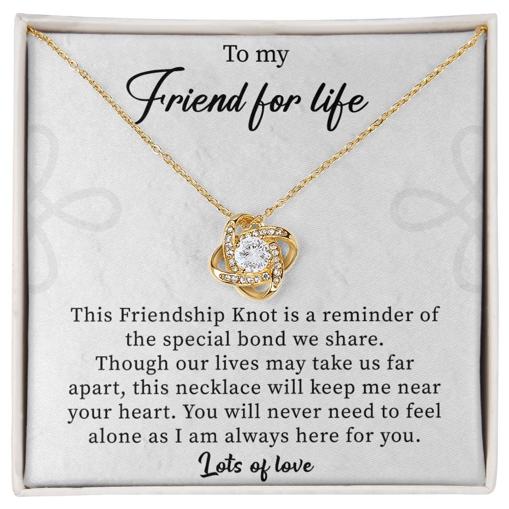 Friend Birthday Gift Friends for Life Gift, Long distance Friendship Jewelry BFF Gifts - Beauty Belliss