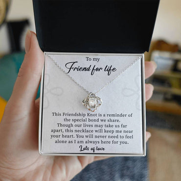 Friend Birthday Gift Friends for Life Gift, Long distance Friendship Jewelry BFF Gifts - Beauty Belliss