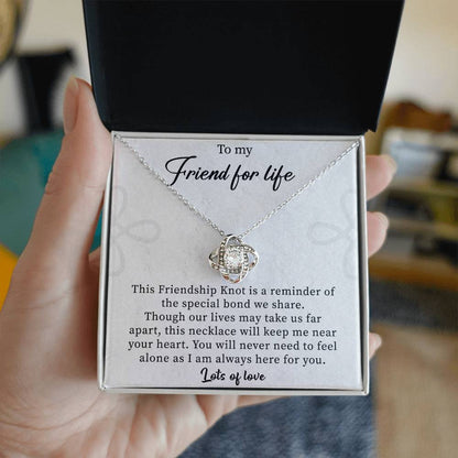 Friend Birthday Gift Friends for Life Gift, Long distance Friendship Jewelry BFF Gifts - Beauty Belliss