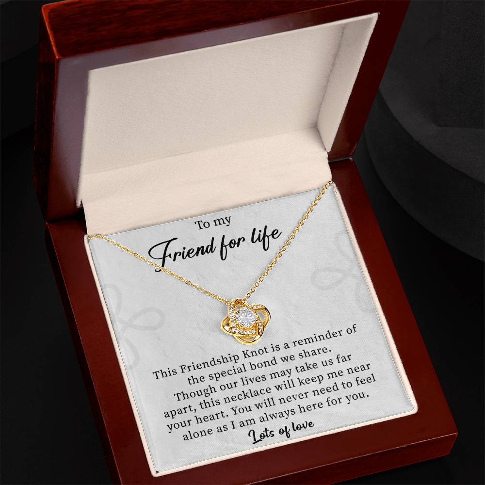 Friend Birthday Gift Friends for Life Gift, Long distance Friendship Jewelry BFF Gifts - Beauty Belliss