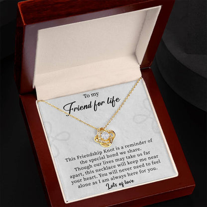 Friend Birthday Gift Friends for Life Gift, Long distance Friendship Jewelry BFF Gifts - Beauty Belliss