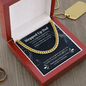 Gift to My Stepped Up Dad Necklace for Stepped Up Dad Stepfather, Thank You for Everything My Step Dad Fathers Day Cards, Father's Day Necklace, Gifts for Step Dads On Father S Day - Beauty Belliss