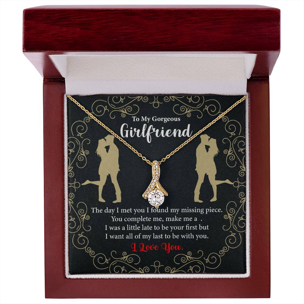 meaningful necklace designed to express love and admiration for a girlfriend