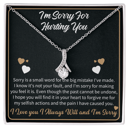 I'm sorry for Hurting you Alluring Beauty Necklace - Beauty Belliss