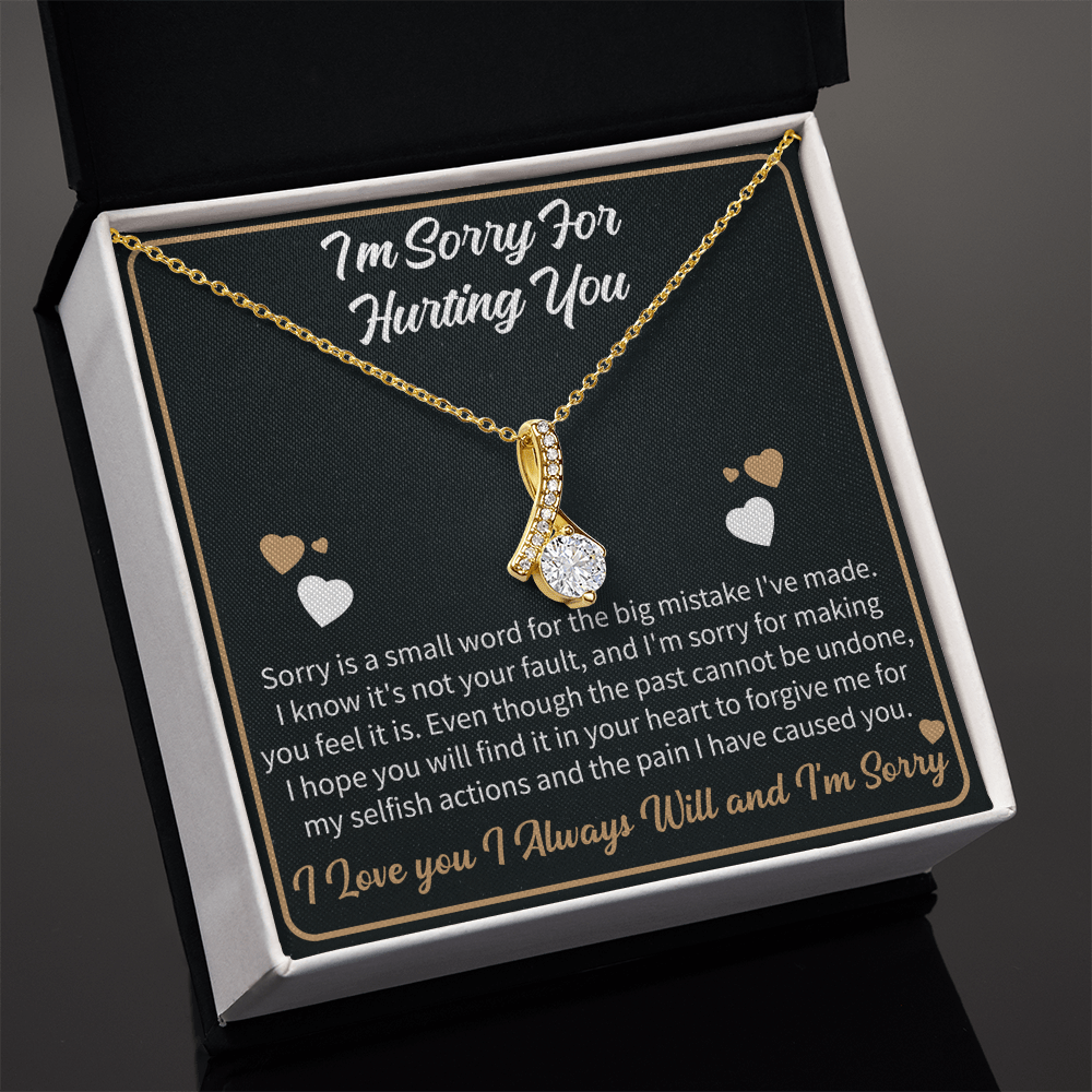 I'm sorry for Hurting you Alluring Beauty Necklace - Beauty Belliss