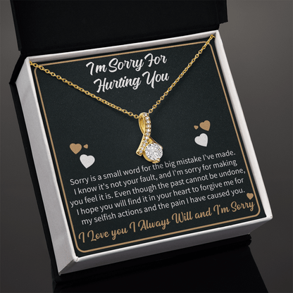 I'm sorry for Hurting you Alluring Beauty Necklace - Beauty Belliss