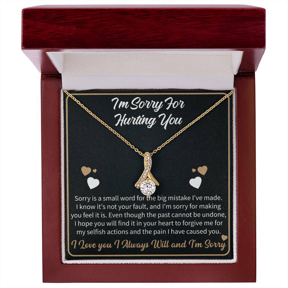 I'm sorry for Hurting you Alluring Beauty Necklace - Beauty Belliss