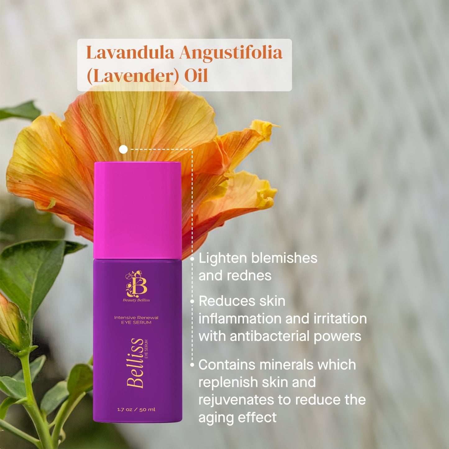 Intense Hydra Eye Serum - Hydrating & Brightening Eye Treatment for Wrinkles & Dark Circles - Beauty Belliss