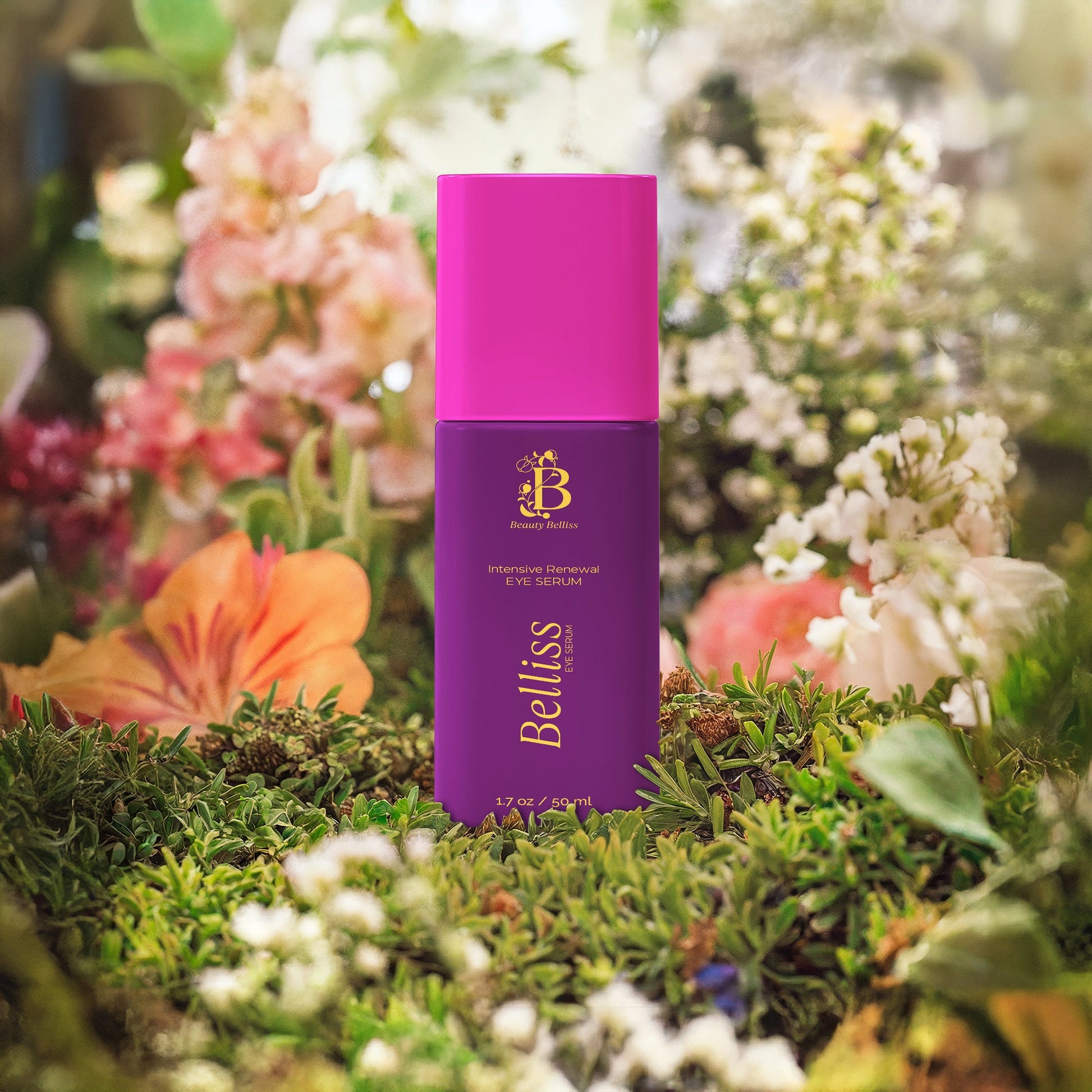 Intense Hydra Eye Serum - Hydrating & Brightening Eye Treatment for Wrinkles & Dark Circles - Beauty Belliss