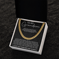 keepsake necklace for grandson to treasure memories with grandparents