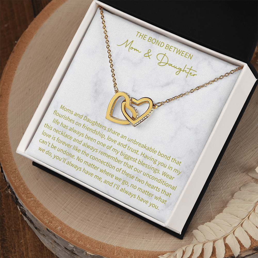 meaningful keepsake necklace from mom to daughter expressing lifelong love