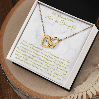 meaningful keepsake necklace from mom to daughter expressing lifelong love