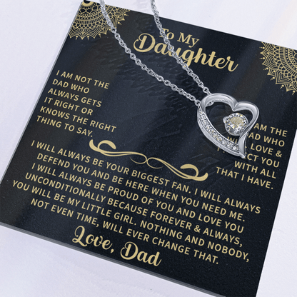 sentimental necklace from mom to daughter showing love and appreciation