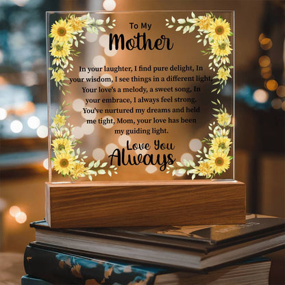 mother Acrylic Square Plaque - Beauty Belliss