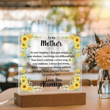 mother Acrylic Square Plaque - Beauty Belliss