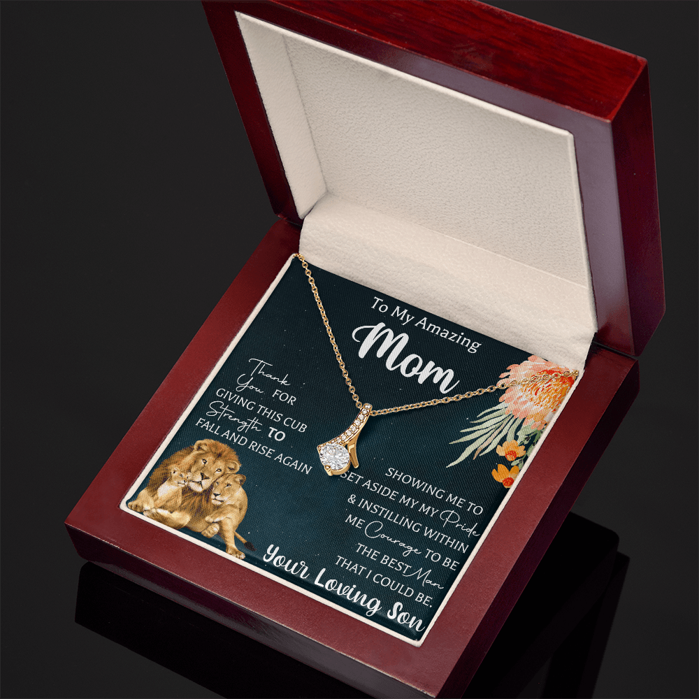 My Amazing Mom | My Best Friend - Alluring Beauty Necklace - Beauty Belliss