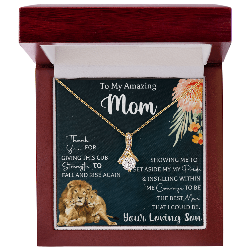 My Amazing Mom | My Best Friend - Alluring Beauty Necklace - Beauty Belliss