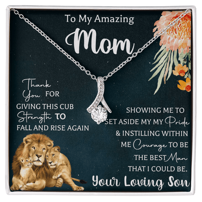 My Amazing Mom | My Best Friend - Alluring Beauty Necklace - Beauty Belliss