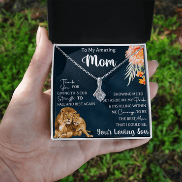 My Amazing Mom | My Best Friend - Alluring Beauty Necklace - Beauty Belliss