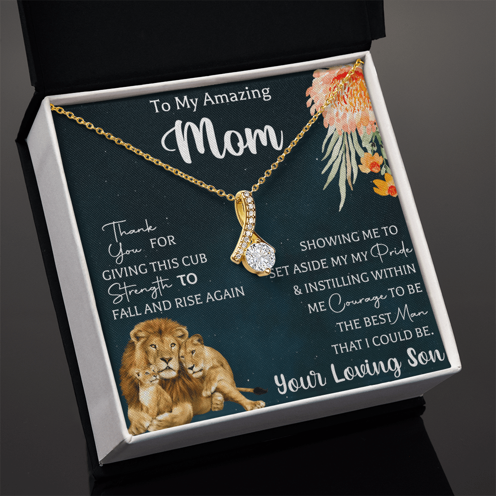 My Amazing Mom | My Best Friend - Alluring Beauty Necklace - Beauty Belliss