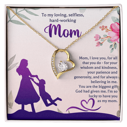 Necklace for Mom, Symbolize Your Love for Mom: Beautiful Necklaces for Mother's Day from Son or Daughter , Mothers Day Gift From Son Daughter, Mother's day gift - Beauty Belliss